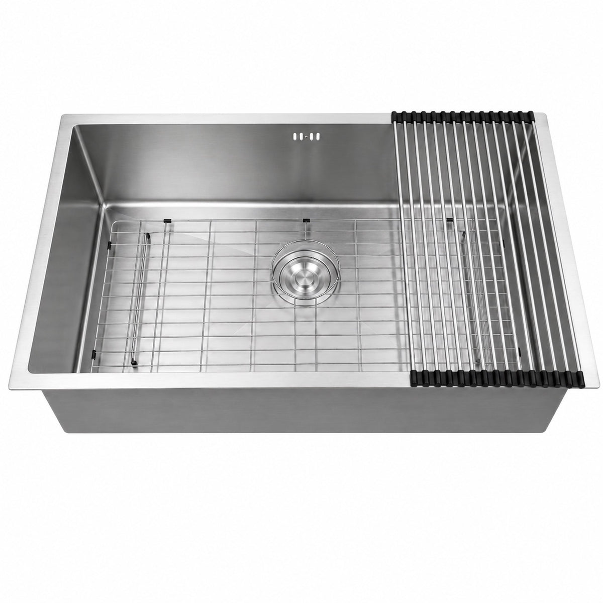 Silver Narrow Rim Kitchen Sink - Modura Sinks