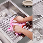 Washboard Laundry Utility Sink with Built-In Drainboard - Modura Sinks
