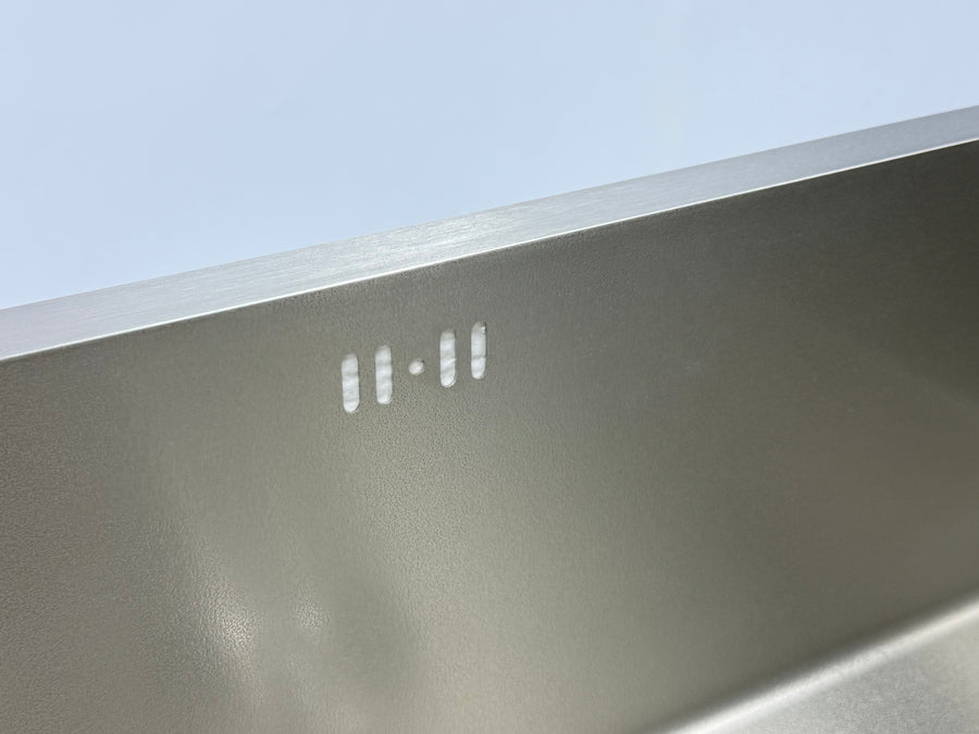 Silver Narrow Rim Kitchen Sink