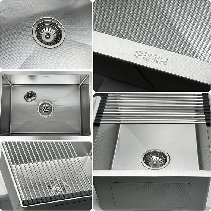 Rectangular Kitchen Sink Silver
