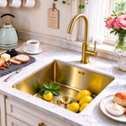 Gold Square Bowl Sink