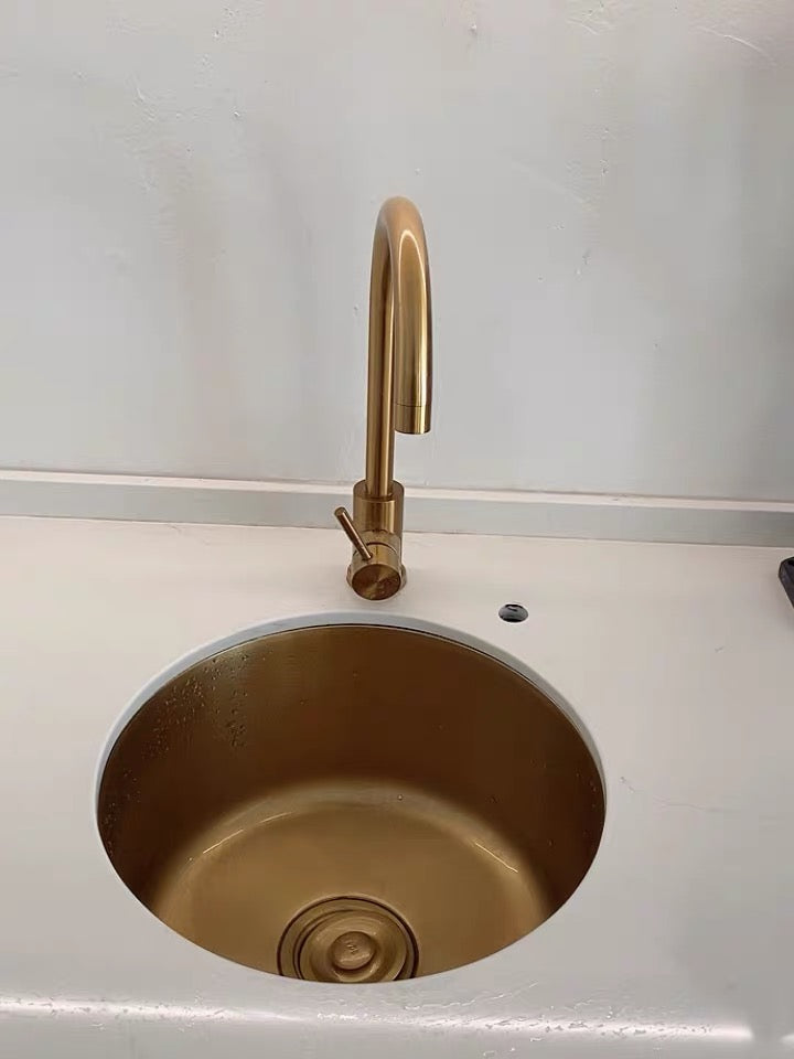 Gold Bar Sink, Round or Square