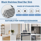 Square Kitchen Sink Silver