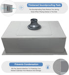 Rectangular Kitchen Sink Silver