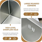 Silver Narrow Rim Kitchen Sink