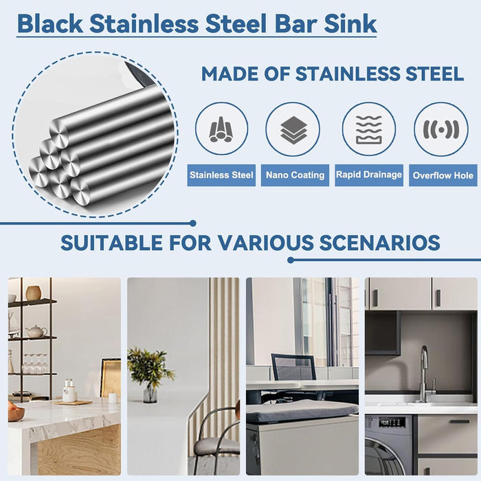 Rectangular Kitchen Sink Silver