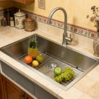 Silver Narrow Rim Kitchen Sink
