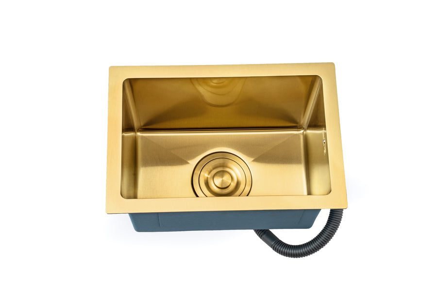Gold Rectangular Sink