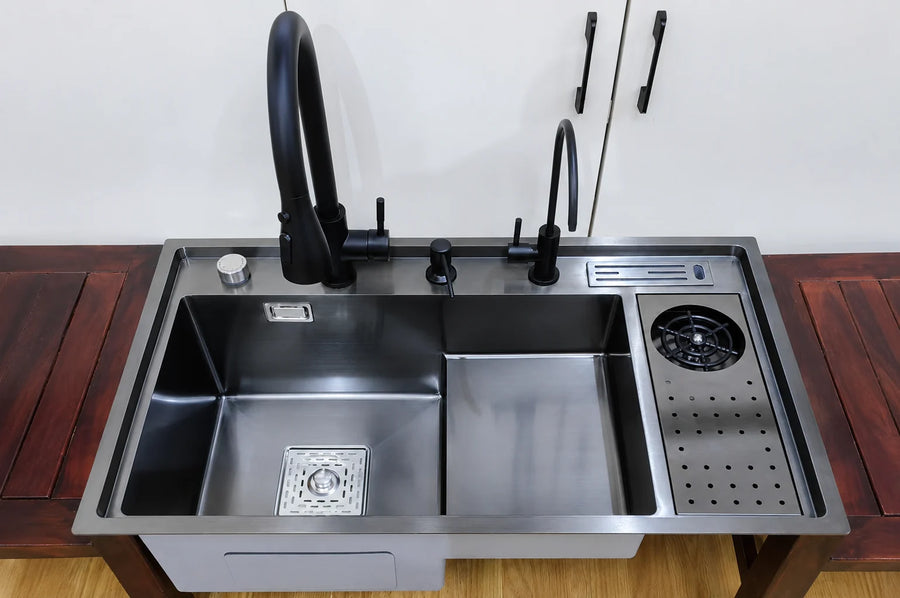 Black Stepped Sink, Kitchen