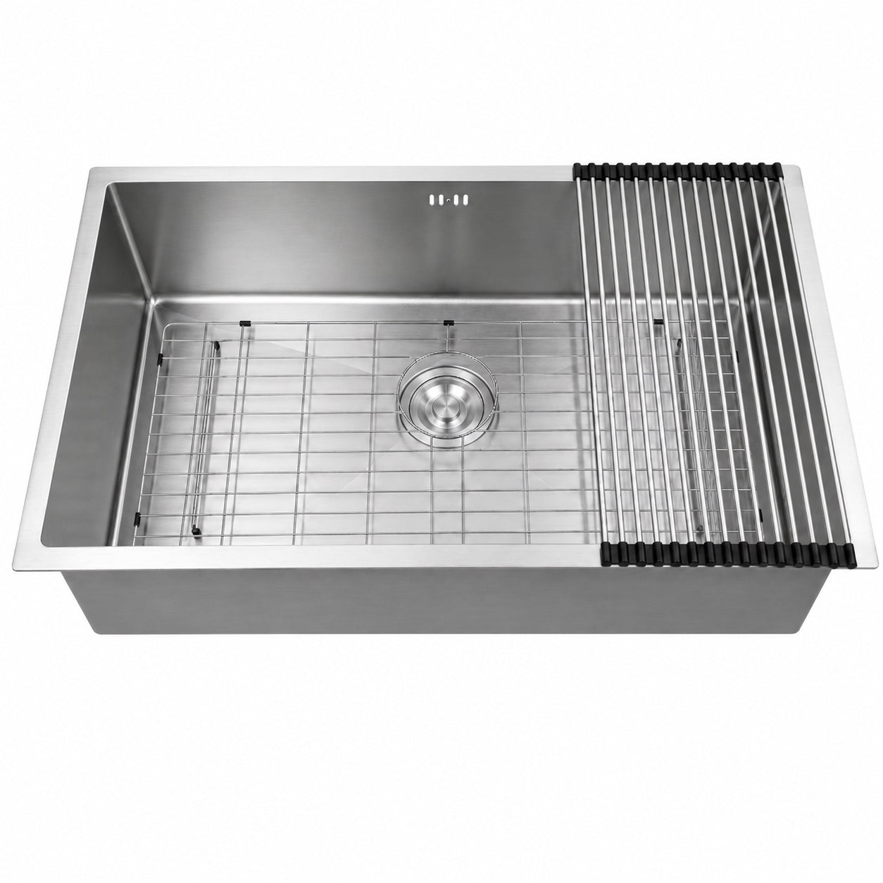 Silver Narrow Rim Kitchen Sink - Modura Sinks