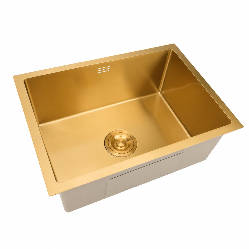 Gold Rectangular Kitchen Sink - Modura Sinks