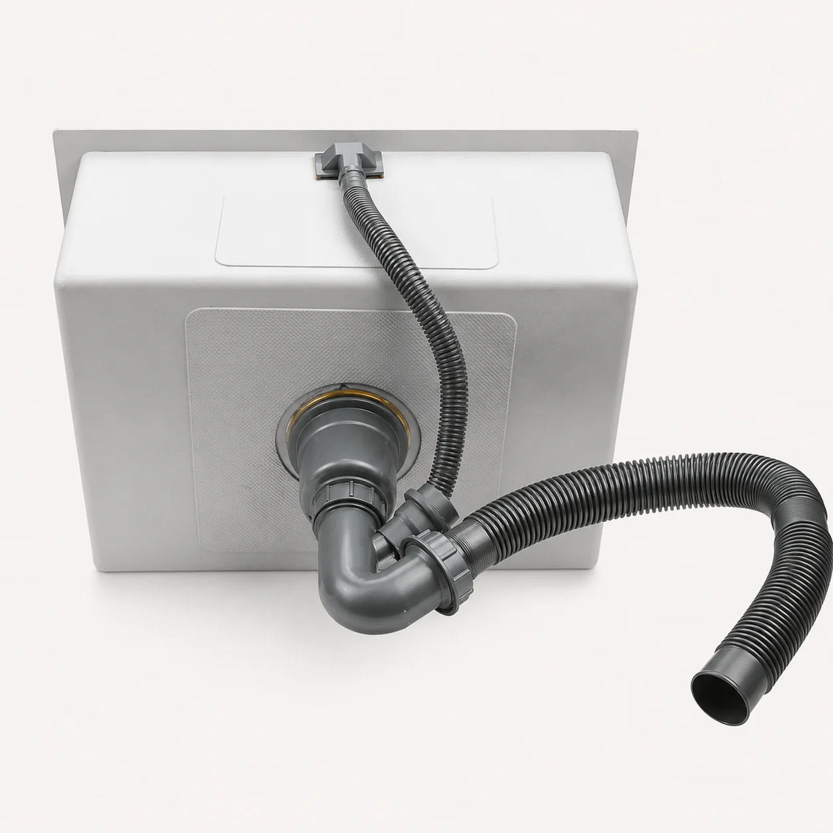 Square Kitchen Sink Silver