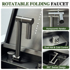 Cover Plate Sink with Folding Faucet - Modura Sinks