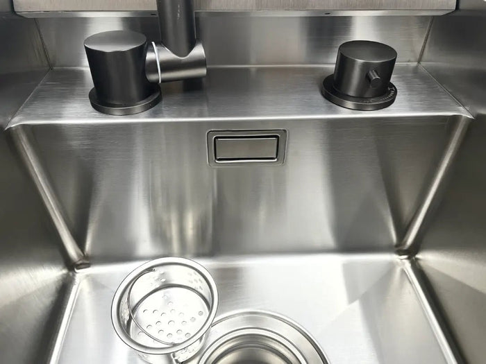 Cover Plate Sink with Folding Faucet - Modura Sinks