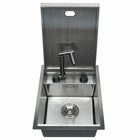 Cover Plate Sink with Folding Faucet - Modura Sinks