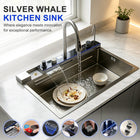 Double Waterfall Sink with 4-Way Faucet System - Modura Sinks
