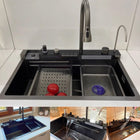 Double Waterfall Sink with 4-Way Faucet System - Modura Sinks