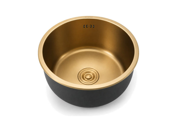 Gold Bar Sink, Round or Square - Modura Sinks