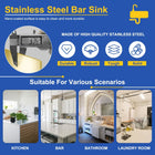 Gold Square Bowl Sink - Modura Sinks