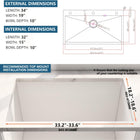 Kitchen Sink with Faucet & Glass Rinser - Modura Sinks