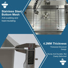 Kitchen Sink with Faucet & Glass Rinser - Modura Sinks