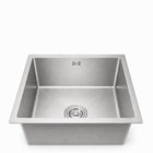 Square Kitchen Sink 15 inch Silver - Modura Sinks