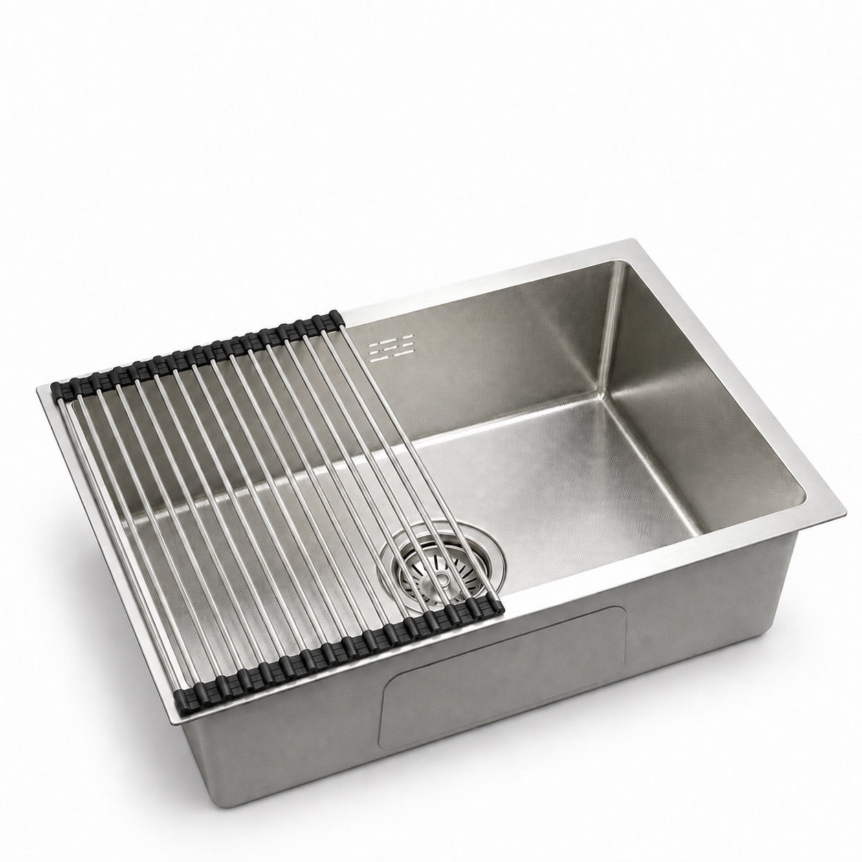 Rectangular Kitchen Sink 22 inch Silver - Modura Sinks