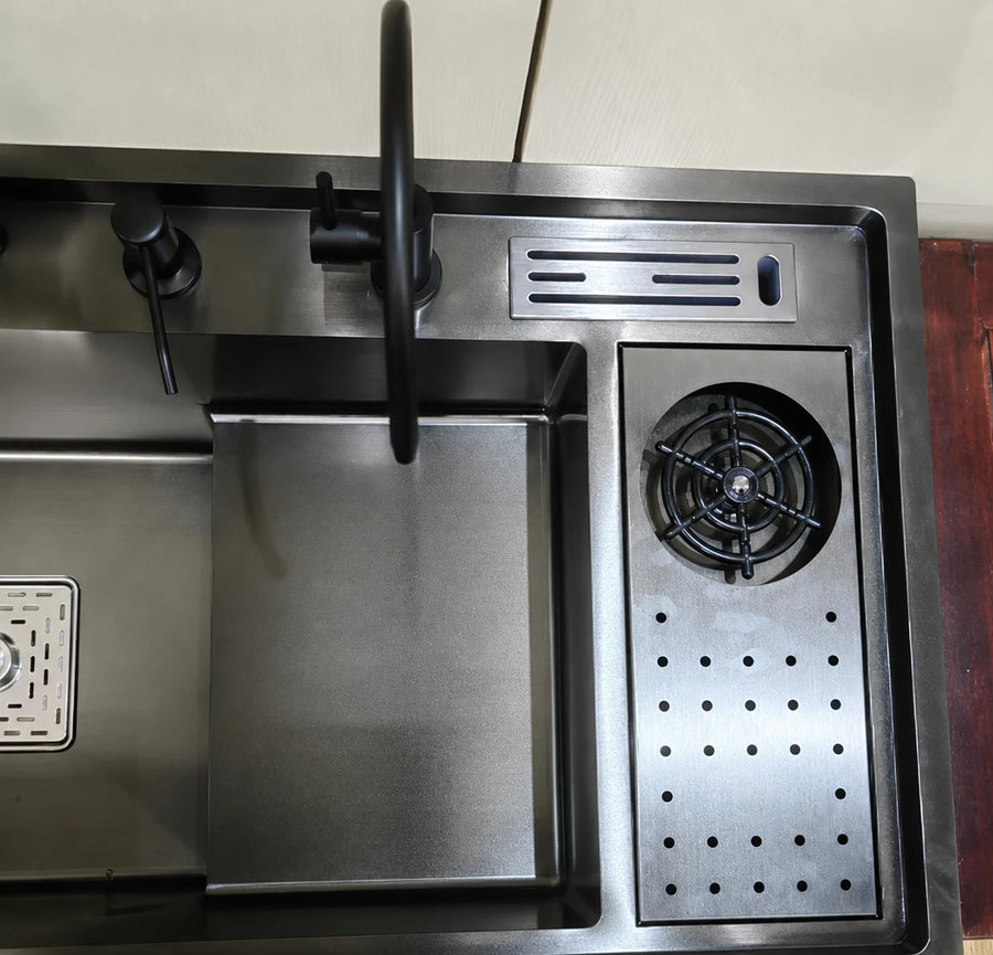 Black Stepped Sink, Kitchen