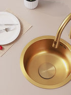 Gold Round Bowl Sink