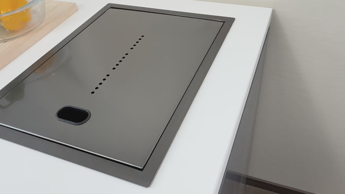 Cover Plate Sink with Folding Faucet