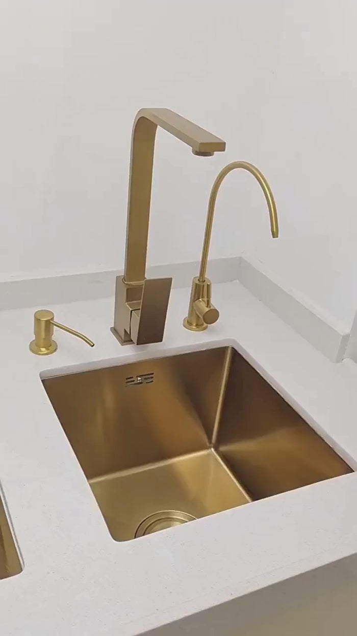 Gold Square Bowl Sink