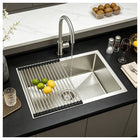 Rectangular Kitchen Sink 22 inch Silver - Modura Sinks