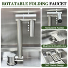 RV Kitchen Sink with Folding Faucet - Modura Sinks