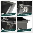 RV Kitchen Sink with Folding Faucet - Modura Sinks