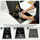 RV Kitchen Sink with Folding Faucet - Modura Sinks