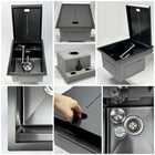 RV Kitchen Sink with Folding Faucet - Modura Sinks