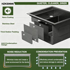 RV Kitchen Sink with Folding Faucet - Modura Sinks