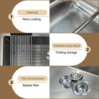 Silver Narrow Rim Kitchen Sink - Modura Sinks