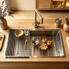 Silver Narrow Rim Kitchen Sink - Modura Sinks