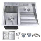 Washboard Laundry Utility Sink with Built-In Drainboard - Modura Sinks
